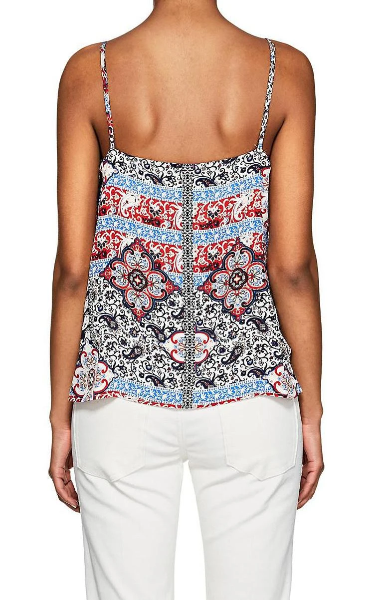 商品L'Agence|Jane Paisley Silk Cami,价格¥665,第2张图片详细描述