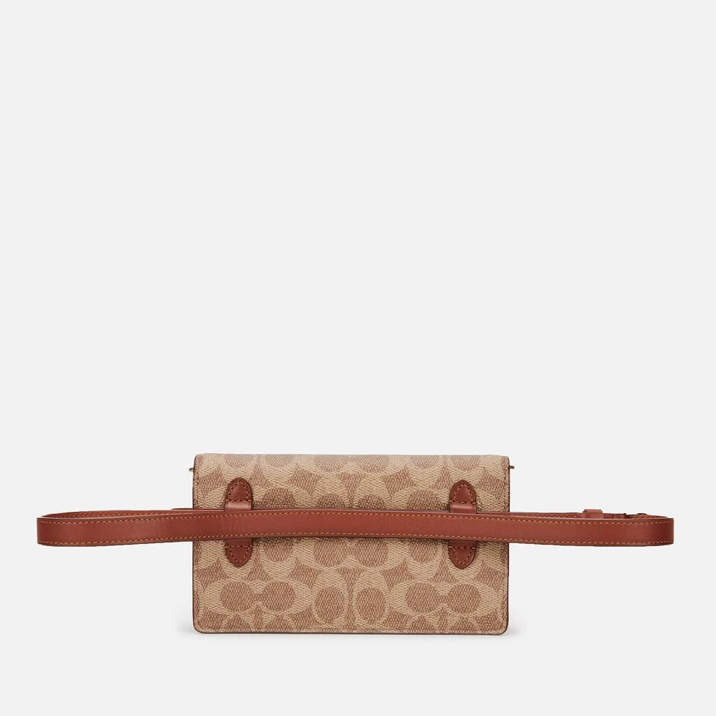 商品Coach|Coach Women's Colorblock Signature Convertible Belt Bag - Tan Rust,价格¥2018,第2张图片详细描述