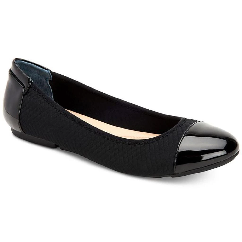 商品Alfani|Alfani Womens Tavii Cushioned Footbed Slip On Ballet Flats,价格¥100,第1张图片