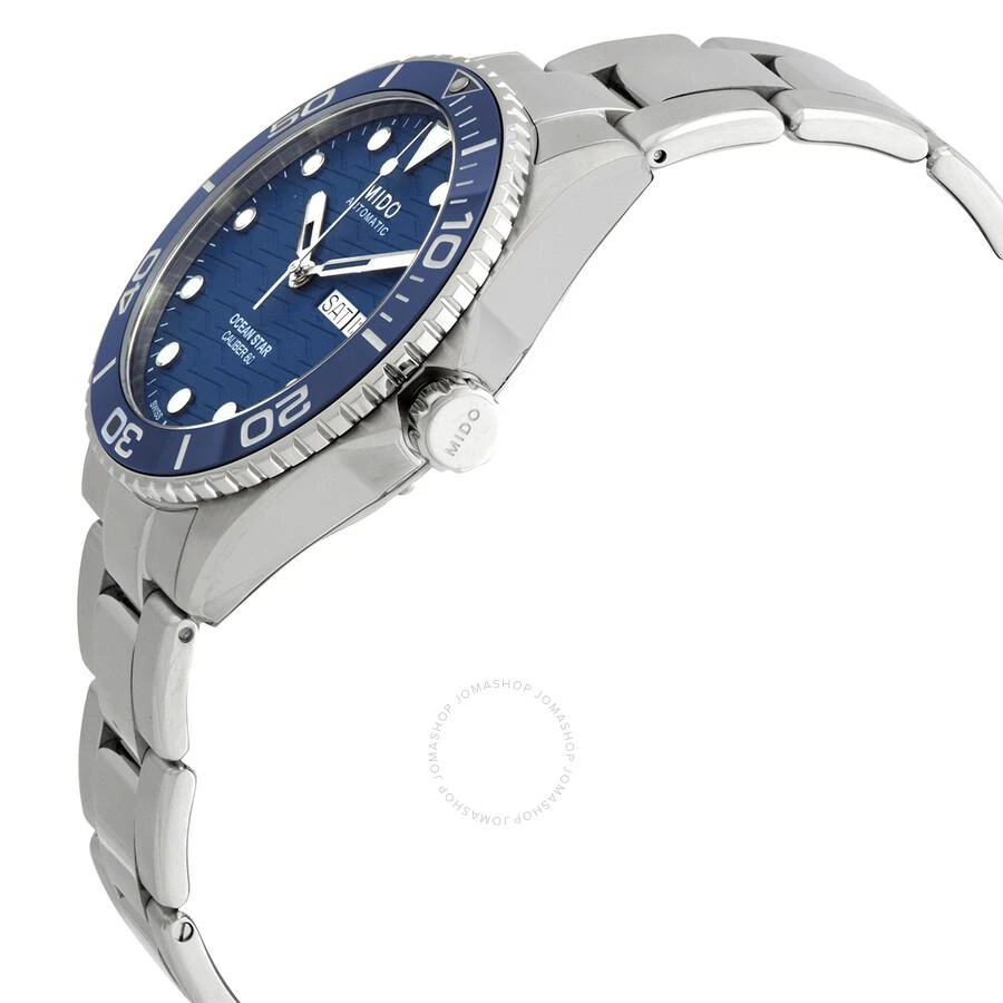 商品MIDO|Ocean Star Automatic Blue Dial Men's Watch M0424301104100,价格¥6168,第2张图片详细描述