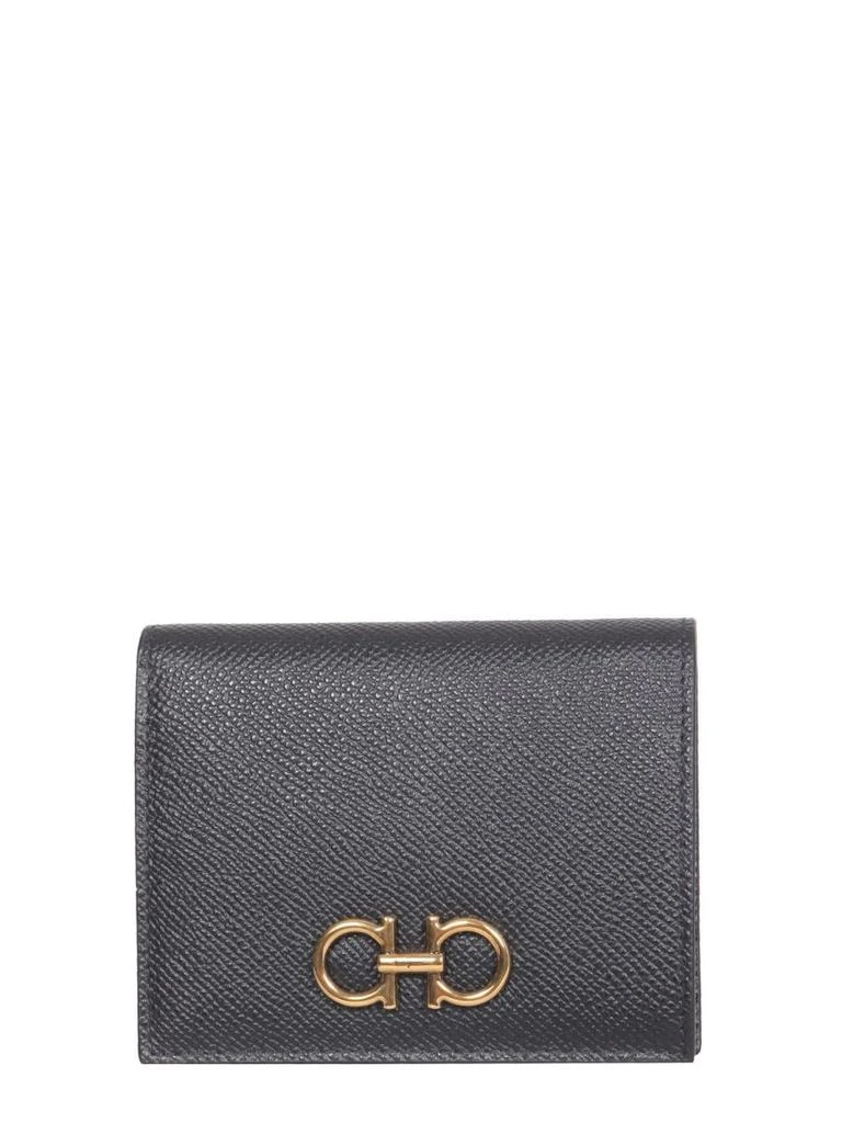 商品Salvatore Ferragamo|Salvatore ferragamo women's black other materials wallet,价格¥3767,第2张图片详细描述