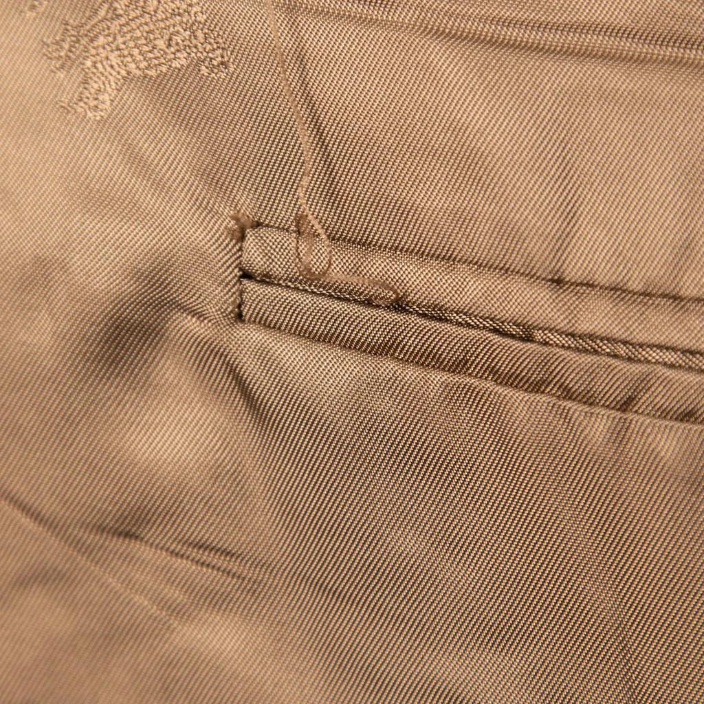 商品[二手商品] Burberry|Burberry Vintage Brown Checked Patterned Wool Single-Breasted Blazer S,价格¥984,第4张图片详细描述