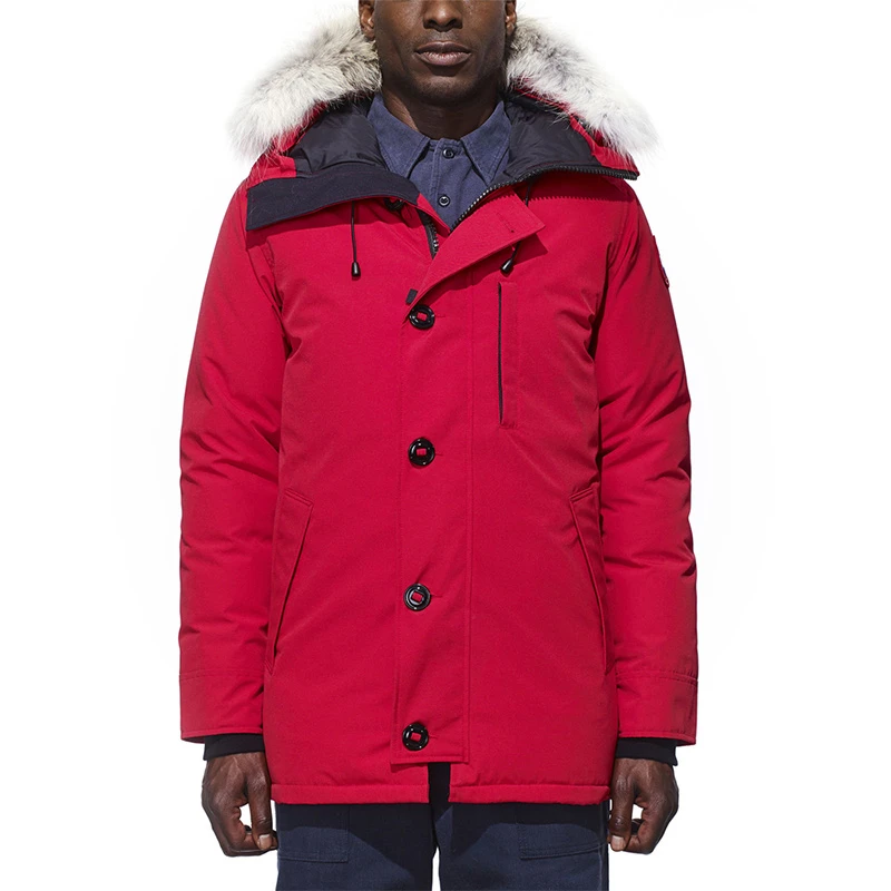 商品[国内直发] Canada Goose|CANADA GOOSE 红色男士羽绒服 3426M-RED,价格¥8845,第1张图片