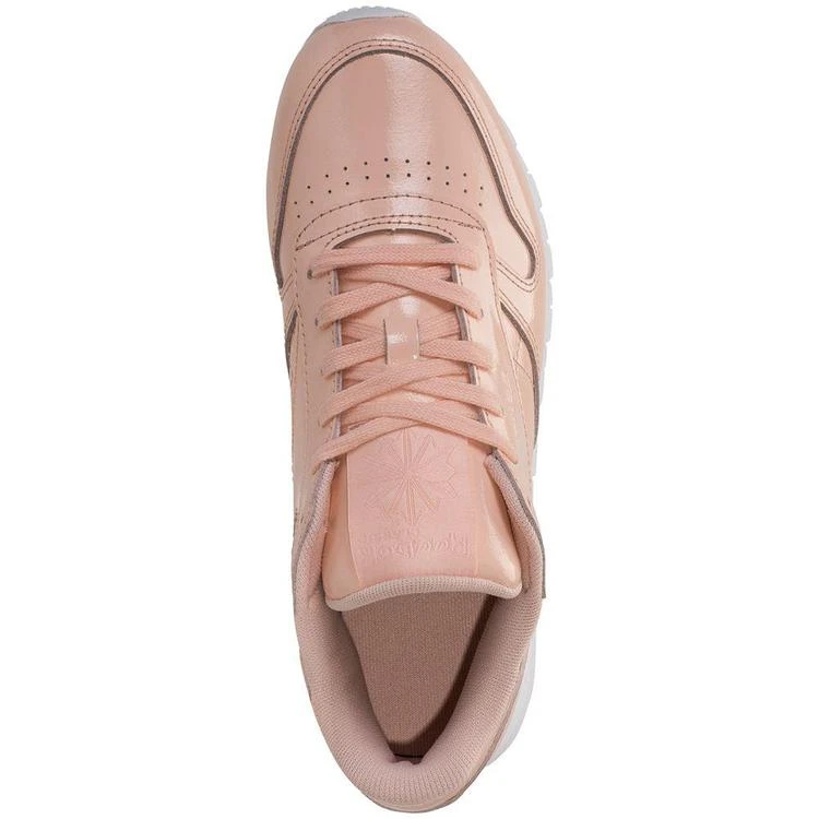 Women's Classic Leather Patent Casual Sneakers from Finish Line 商品
