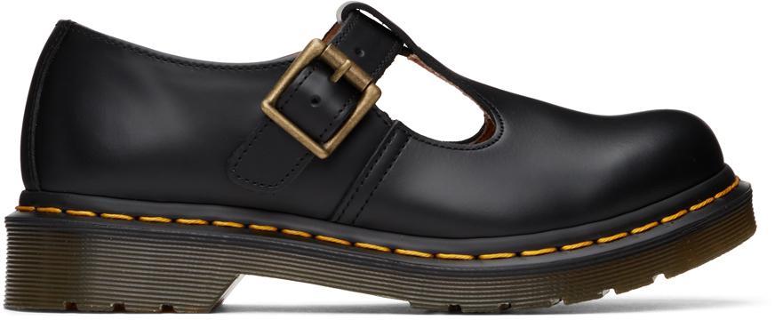 商品Dr. Martens|马汀博士 黑色 Polley T 字鞋,价格¥706,第1张图片