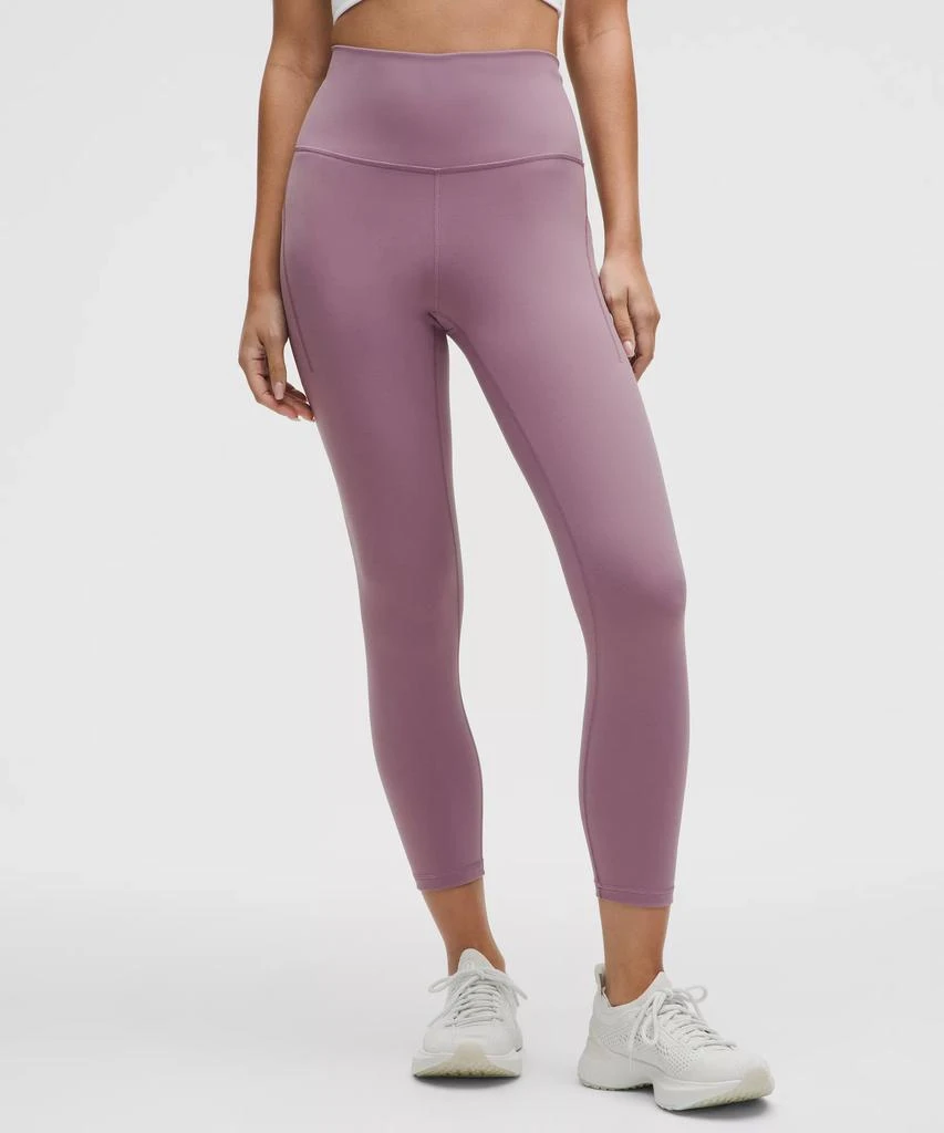 商品Lululemon|Wunder Train High-Rise Crop with Pockets 23",价格¥733,第1张图片