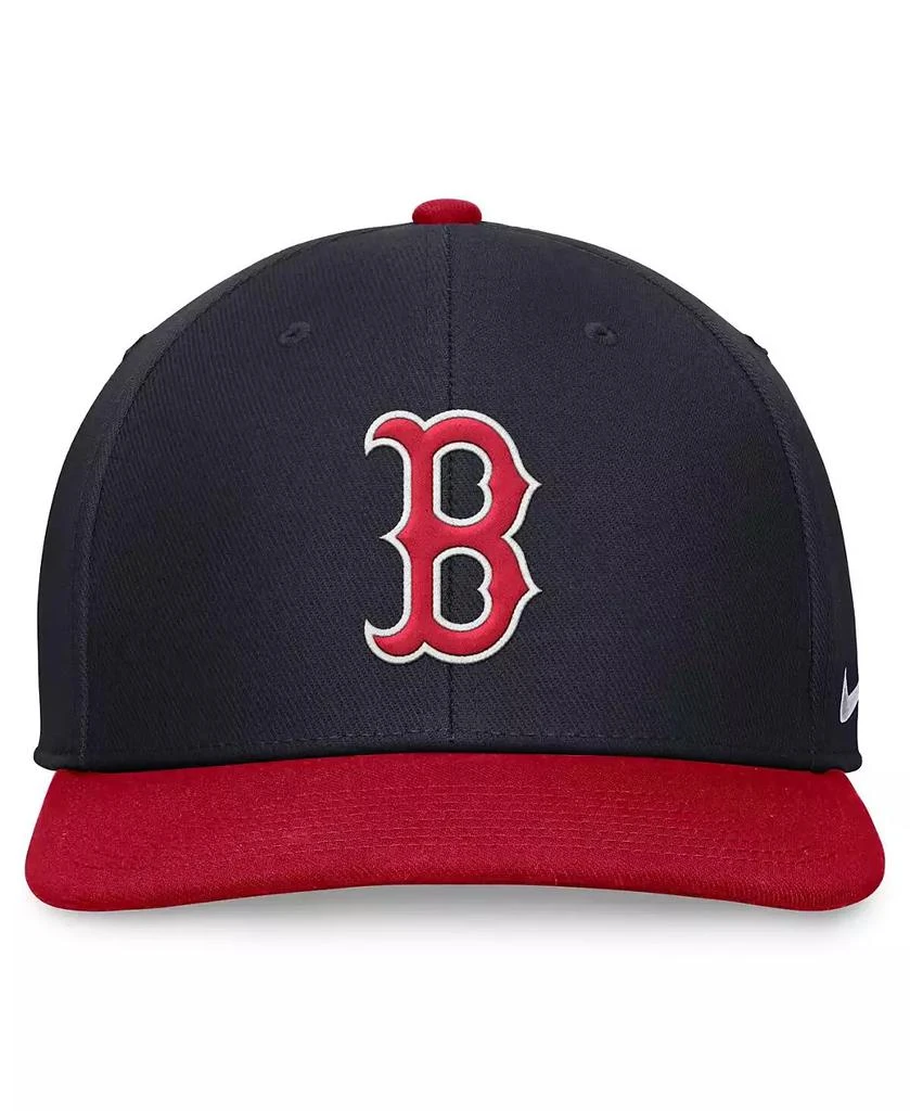 商品NIKE|Men's Navy/Red Boston Red Sox Evergreen Two-Tone Snapback Hat,价格¥266,第3张图片详细描述