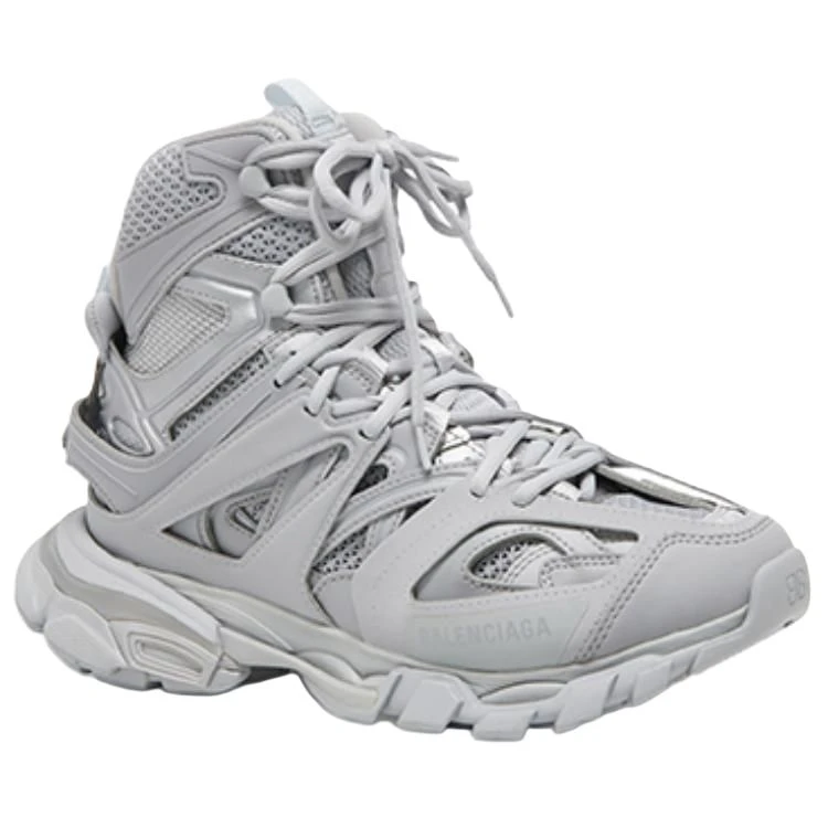 商品[国内直发] Balenciaga|巴黎世家 Track Hike 圆头系带 耐磨 高帮 老爹鞋 男款 银色,价格¥5199,第4张图片详细描述