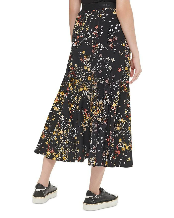 商品Karl Lagerfeld Paris|Floral Midi Skirt,价格¥498,第2张图片详细描述