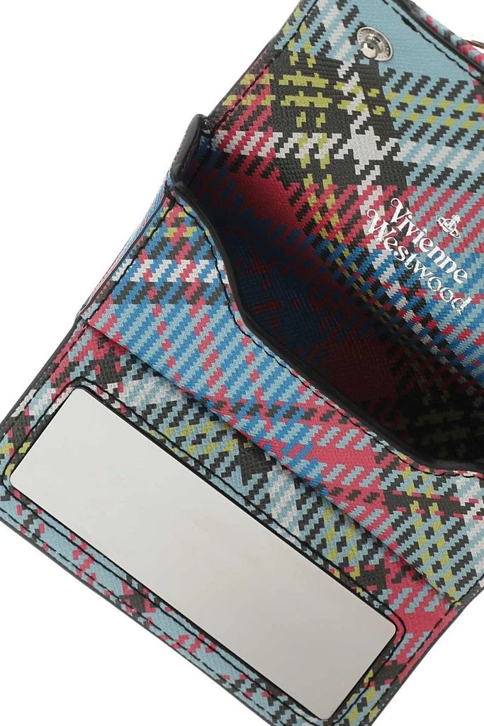 商品Vivienne Westwood|Vivienne Westwood Orb Plaque Checked Small Shoulder Bag,价格¥1284,第4张图片详细描述