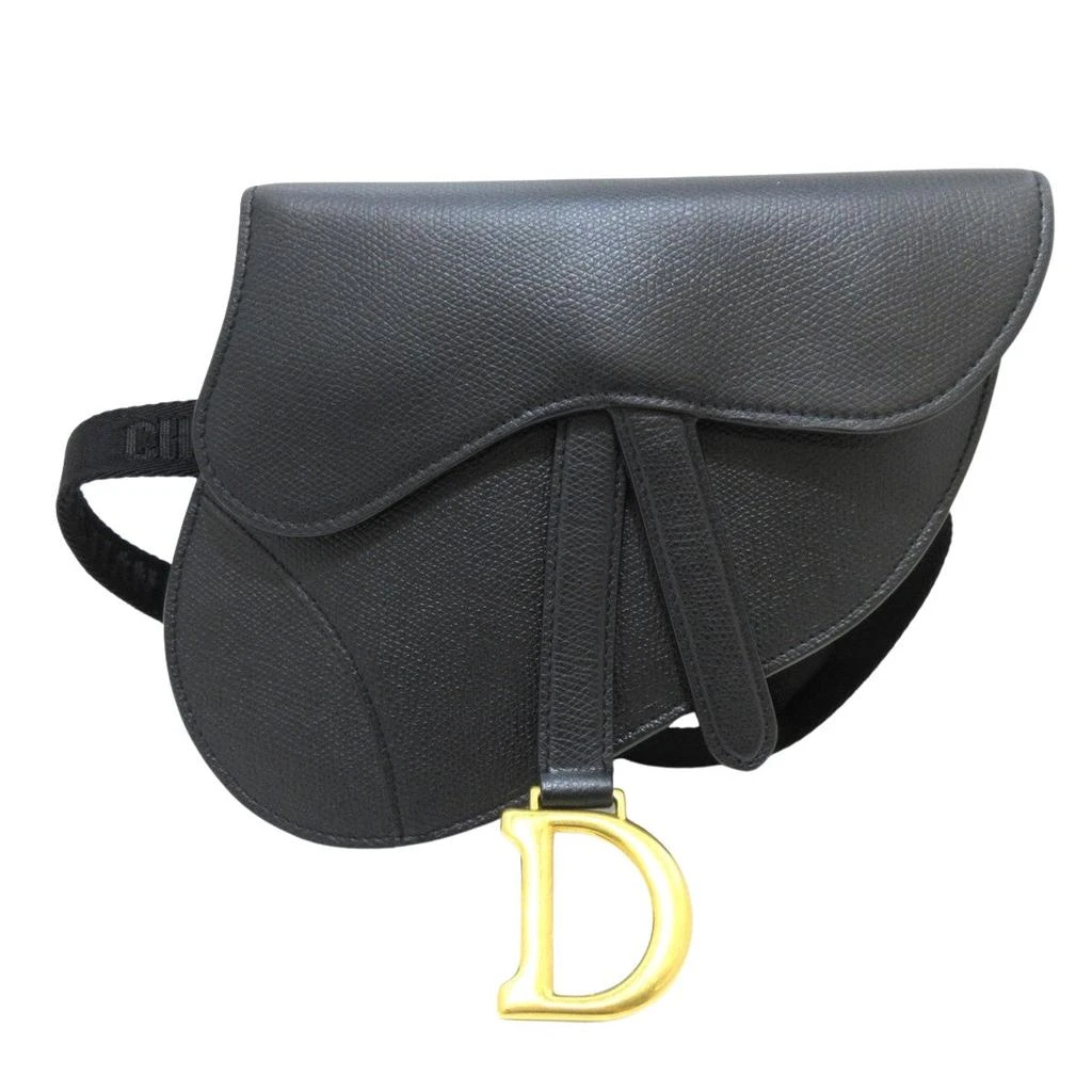 商品[二手商品] Dior|Dior Saddle  Leather Clutch Bag (Pre-Owned),价格¥17725,第1张图片