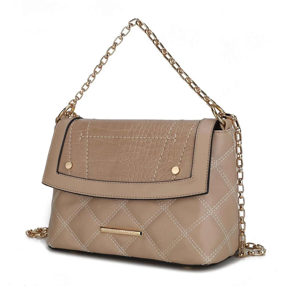 Danna Vegan Leather Shoulder Handbag 商品