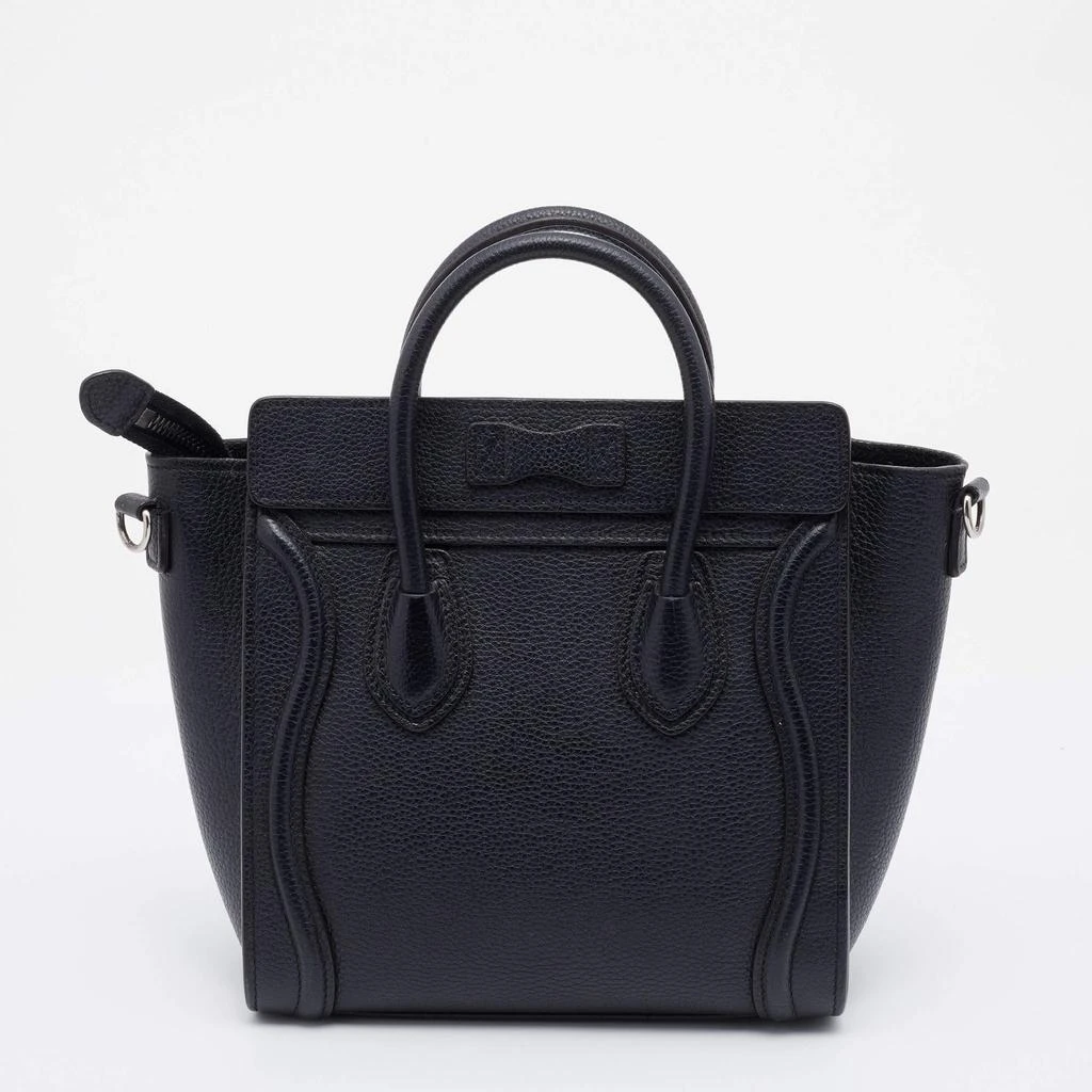 商品[二手商品] Celine|Celine Black Leather Nano Luggage Tote,价格¥7553,第4张图片详细描述