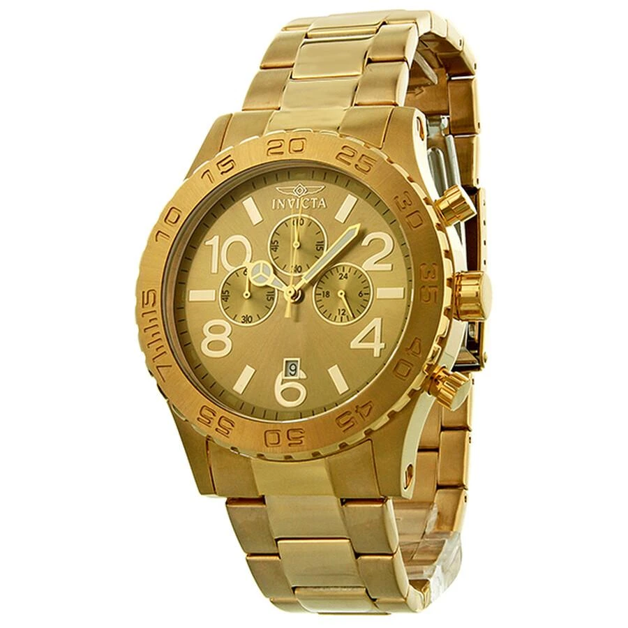 商品Invicta|Elegant Ocean Champagne Dial Men's Watch 1270,价格¥495,第1张图片