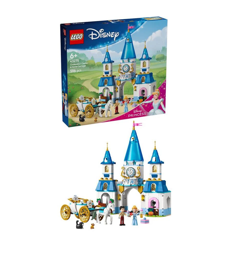 商品LEGO|Disney Cinderella's Castle and Horse Carriage 43275,价格¥762,第2张图片详细描述
