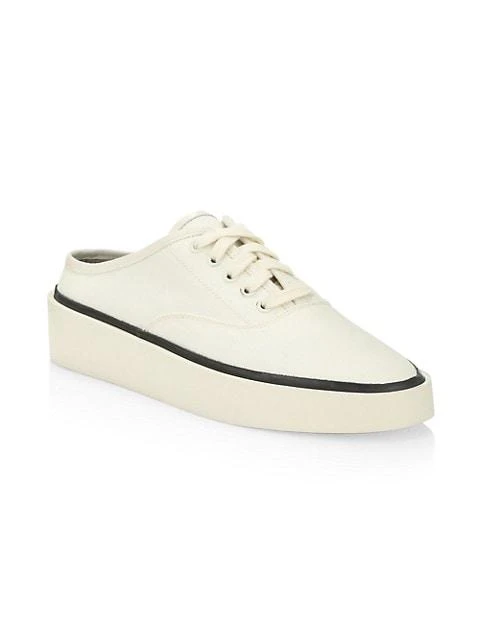 商品Fear of god|Backless Canvas Sneakers,价格¥1896,第2张图片详细描述