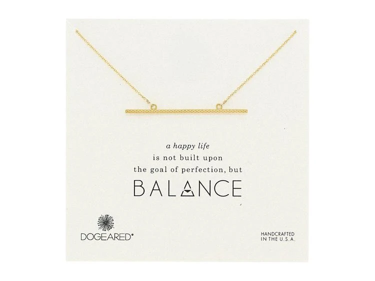 商品Dogeared|Balance Large Straight Bar Necklace,价格¥441,第1张图片