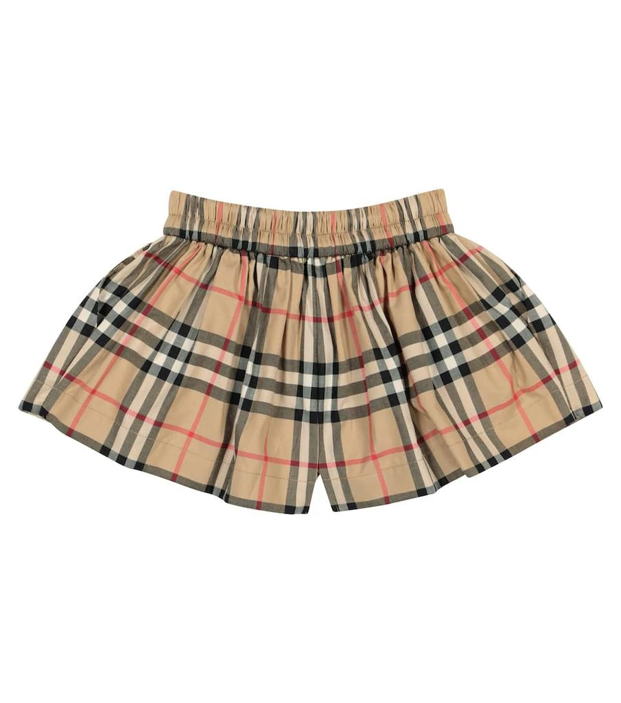 商品Burberry|格纹棉质短裤,价格¥1777,第2张图片详细描述