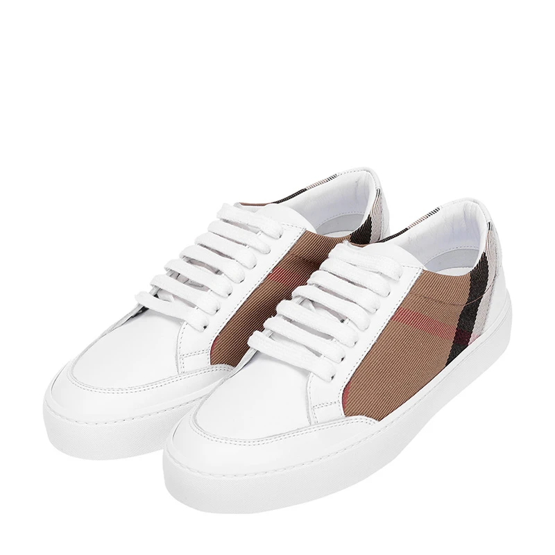 Burberry 博柏利 女士织物配皮运动鞋 4040055 商品