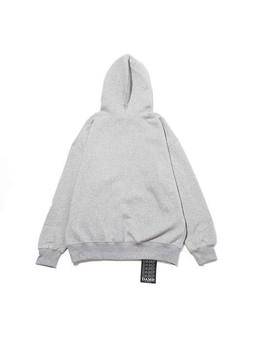 商品DON'T ASK MY PLAN|No Plan Box Logo Hoodie 4.0 Gray,价格¥645,第3张图片详细描述
