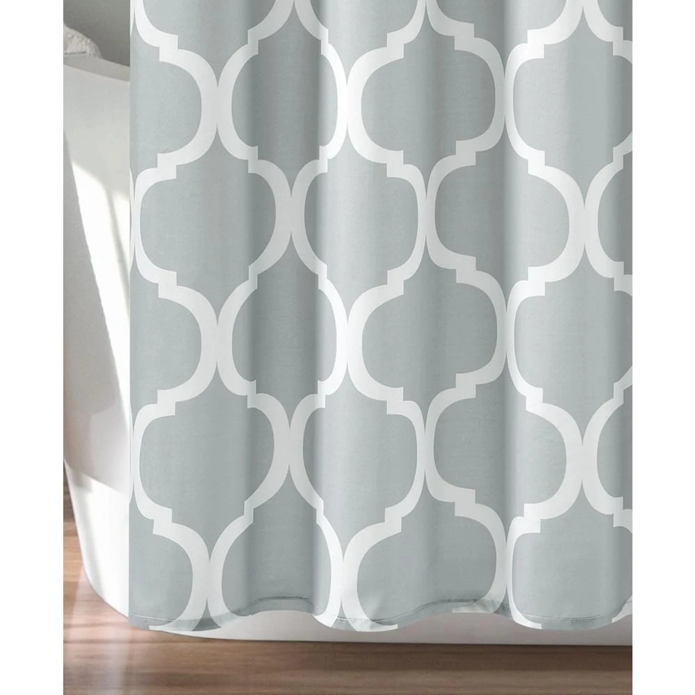 商品Lush Décor|Geo 72"x 72" Shower Curtain,价格¥328,第4张图片详细描述