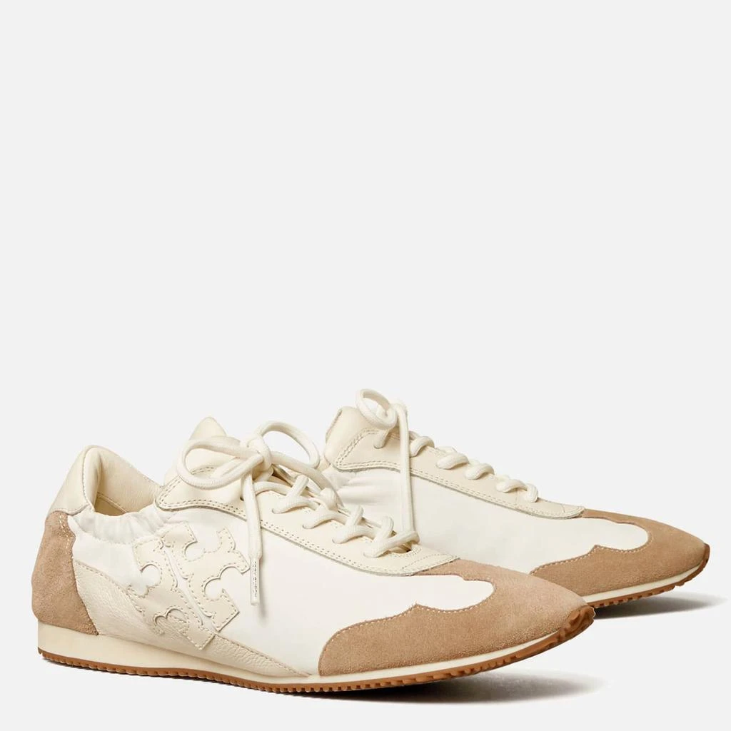 商品Tory Burch|TORY BURCH WOMEN'S TORY TRAINERS - WHITE/NEW IVORY,价格¥1224,第2张图片详细描述