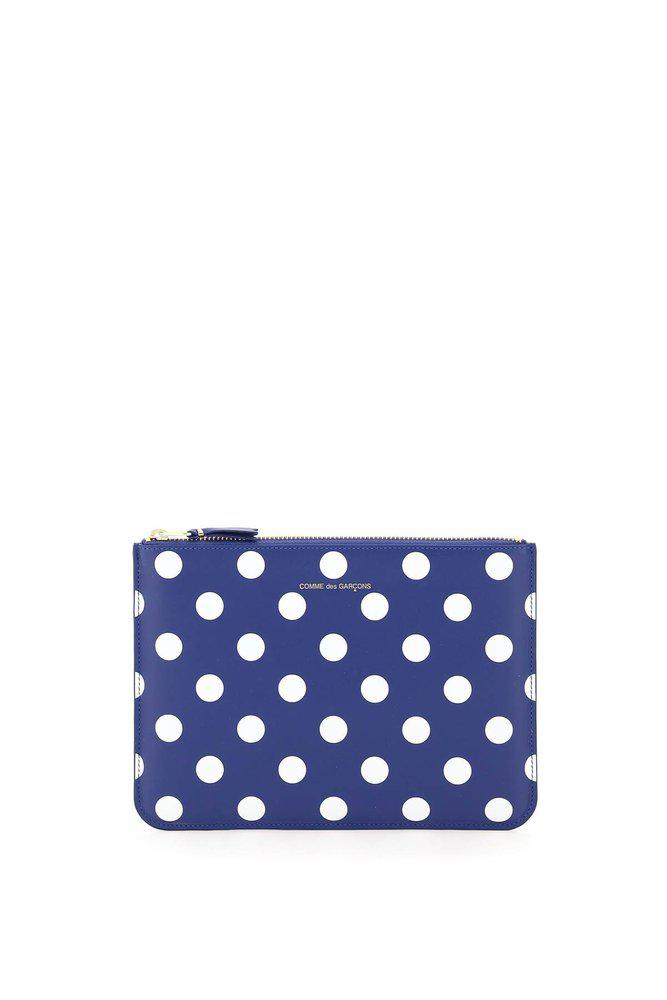 Comme des Garçons Wallet Polka Dot Clutch Bag商品第1张图片规格展示