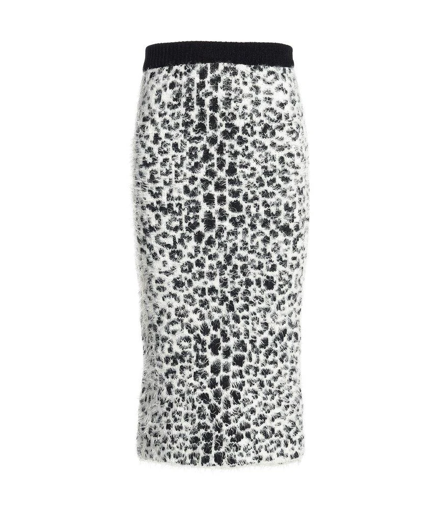 商品Just Cavalli|Just Cavalli Animal Print Midi Skirt,价格¥1647,第1张图片