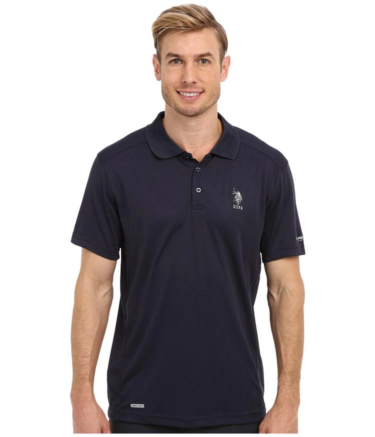 商品U.S. POLO ASSN.|透气网眼运动休闲polo衫,价格¥169,第1张图片