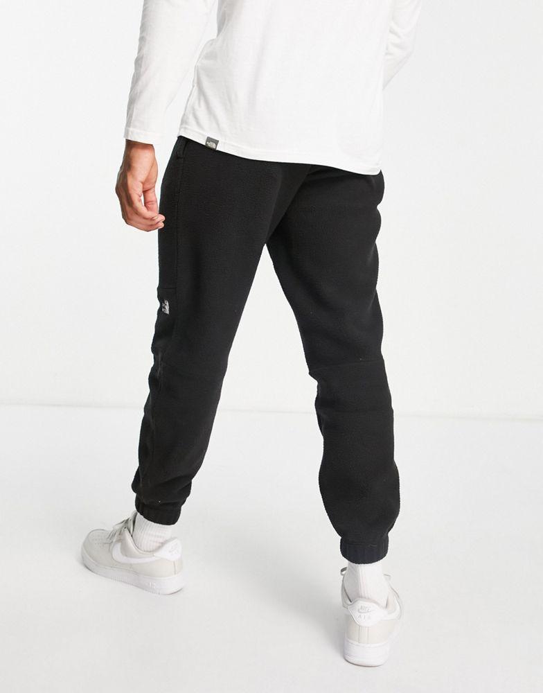 商品The North Face|The North Face Shispare high pile fleece joggers in black Exclusive at ASOS,价格¥623,第4张图片详细描述