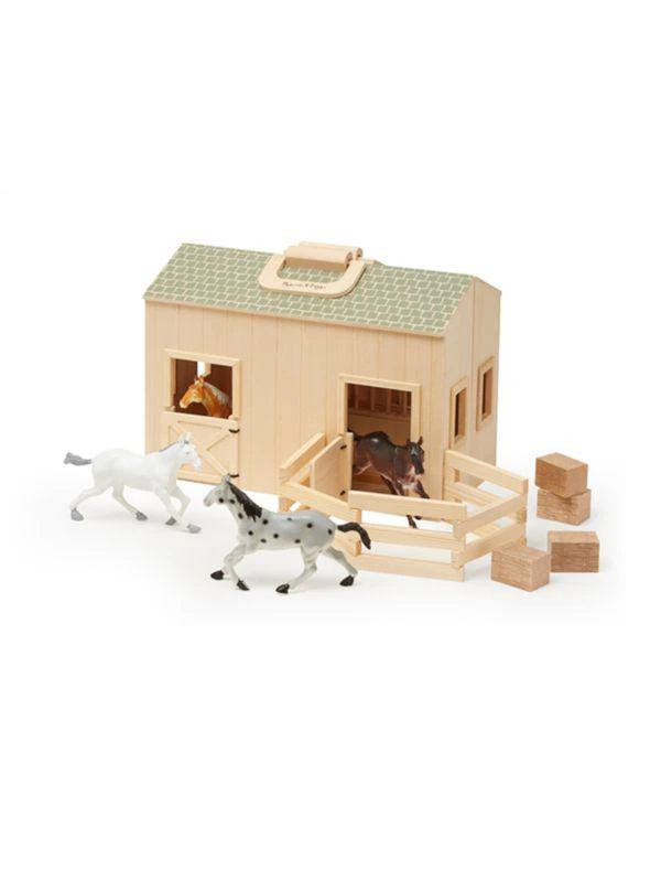 商品Melissa & Doug|Fold & Go Stable,价格¥555,第2张图片详细描述