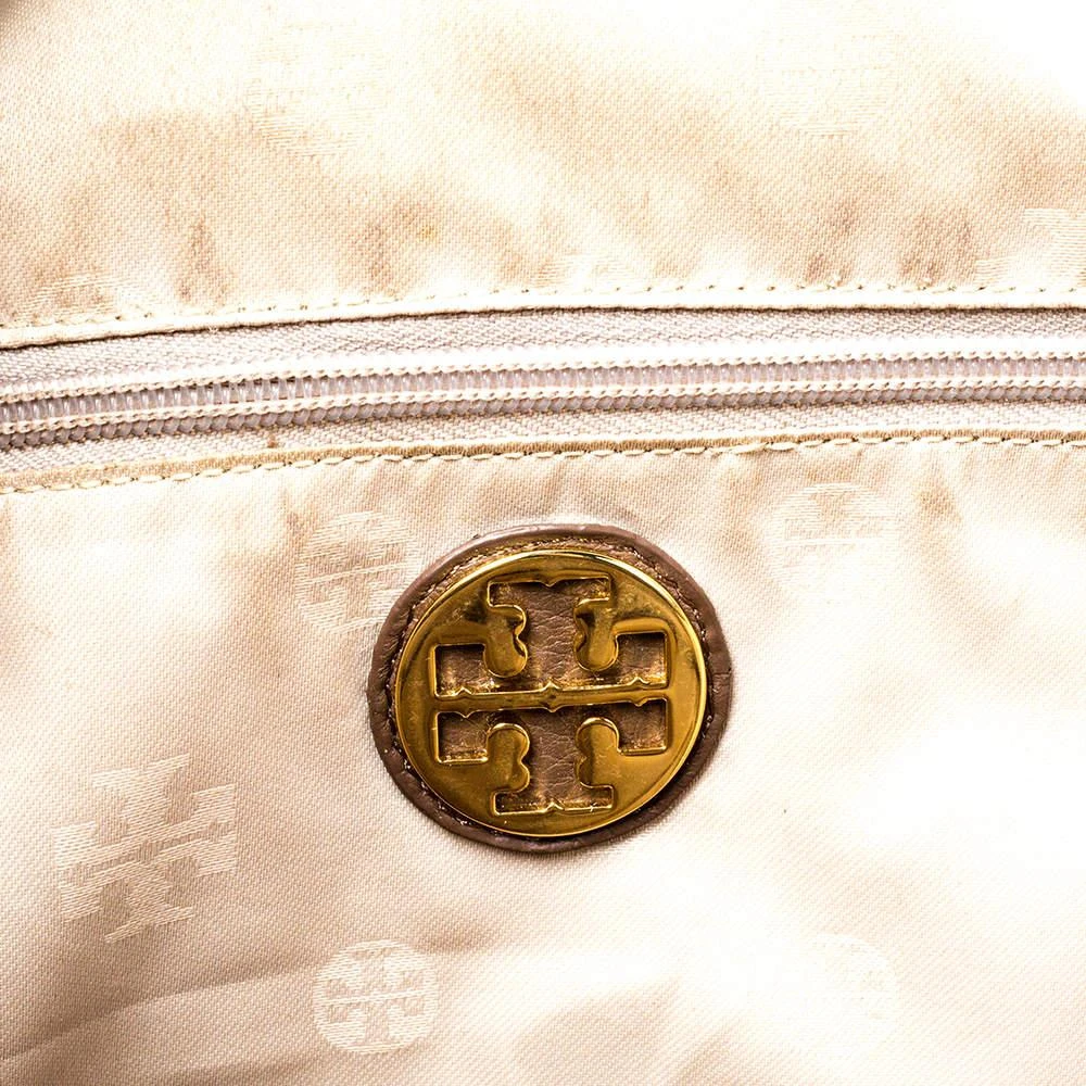Tory Burch Brown/Beige Leather Shopper Tote 商品