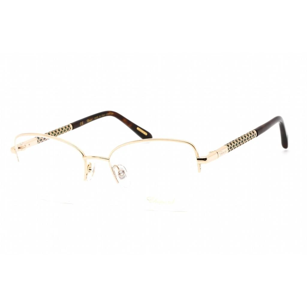 商品Chopard|Chopard Women's Eyeglasses - Shiny Rose Gold Metal Cat Eye Shape Frame | VCHF46 300K,价格¥1602,第1张图片