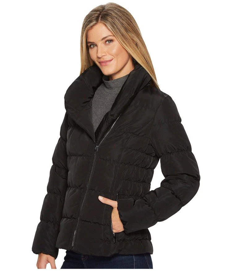 商品Kenneth Cole|Kenneth Cole New York Quilted Coat with Asymmetrical Zip  女士外套,价格¥417,第2张图片详细描述
