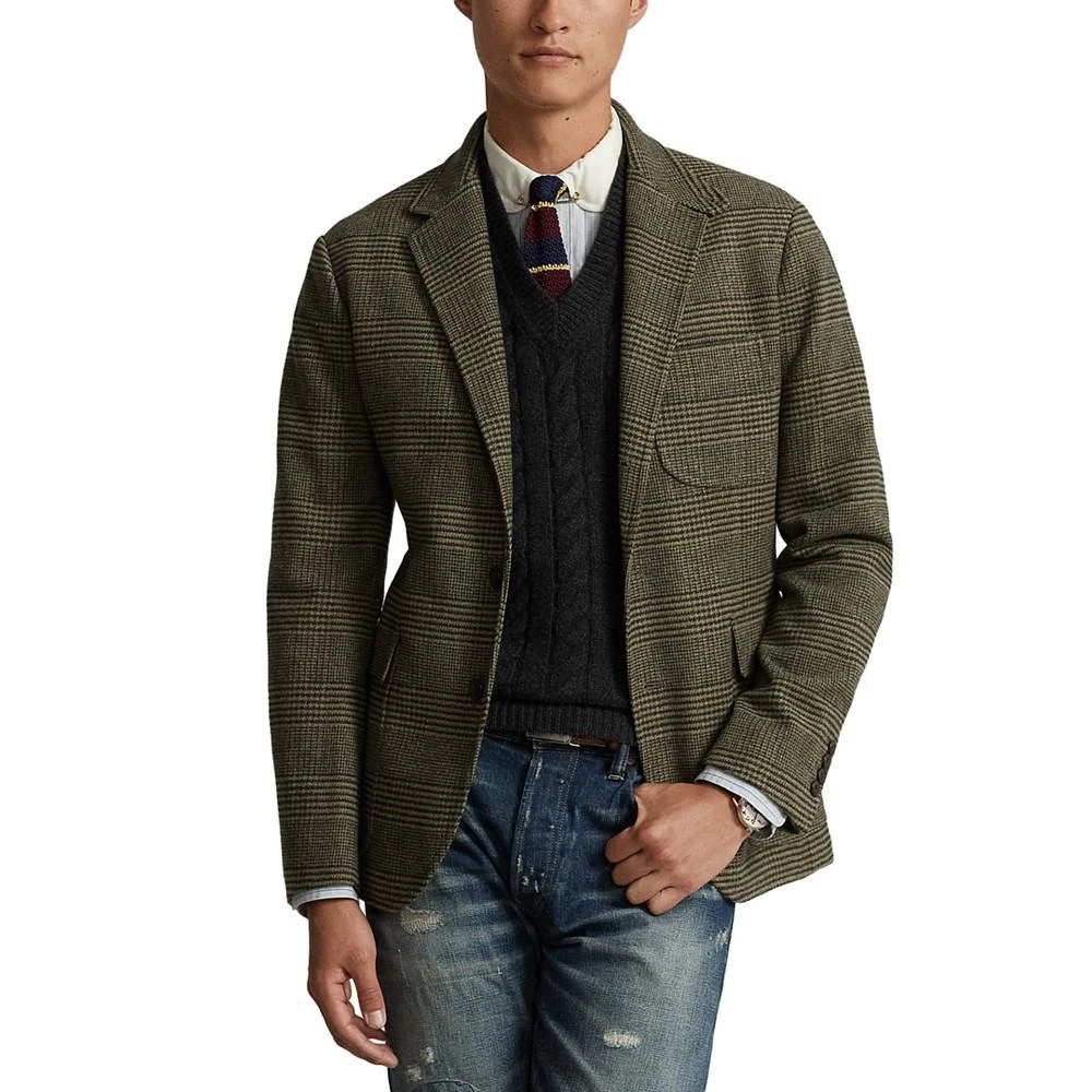 商品Ralph Lauren|Men's Polo Modern Glen Plaid Twill Sport Coat,价格¥2010,第1张图片