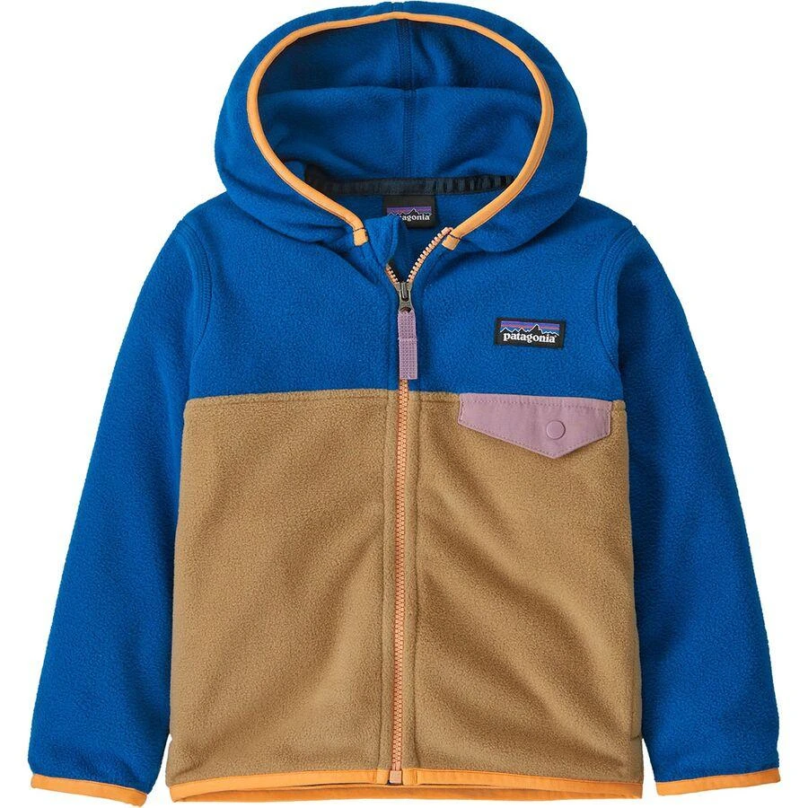 商品Patagonia|Micro D Snap-T Fleece Jacket - Infants',价格¥496,第1张图片