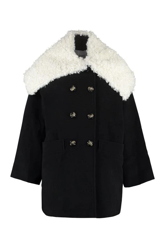 商品Rodebjer|Rodebjer Lainey Double-Breasted Wool Coat,价格¥2695,第1张图片