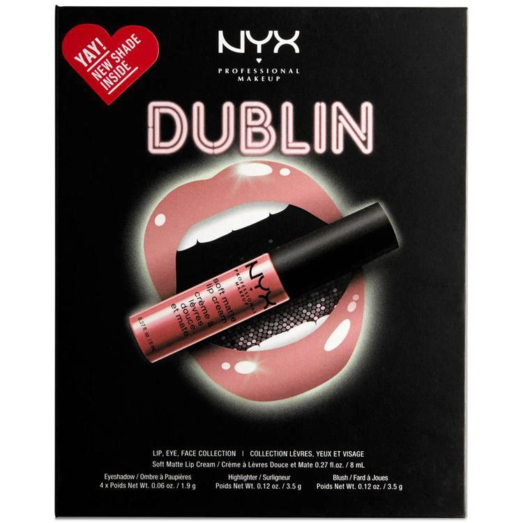 商品NYX Professional Makeup|眼唇面部综合彩盘 - Dublin,价格¥57,第3张图片详细描述