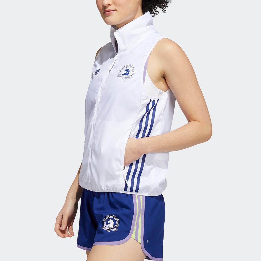 Women's adidas Boston Marathon 2022 Run Icons 3-Stripes Wind Vest商品第1张图片规格展示