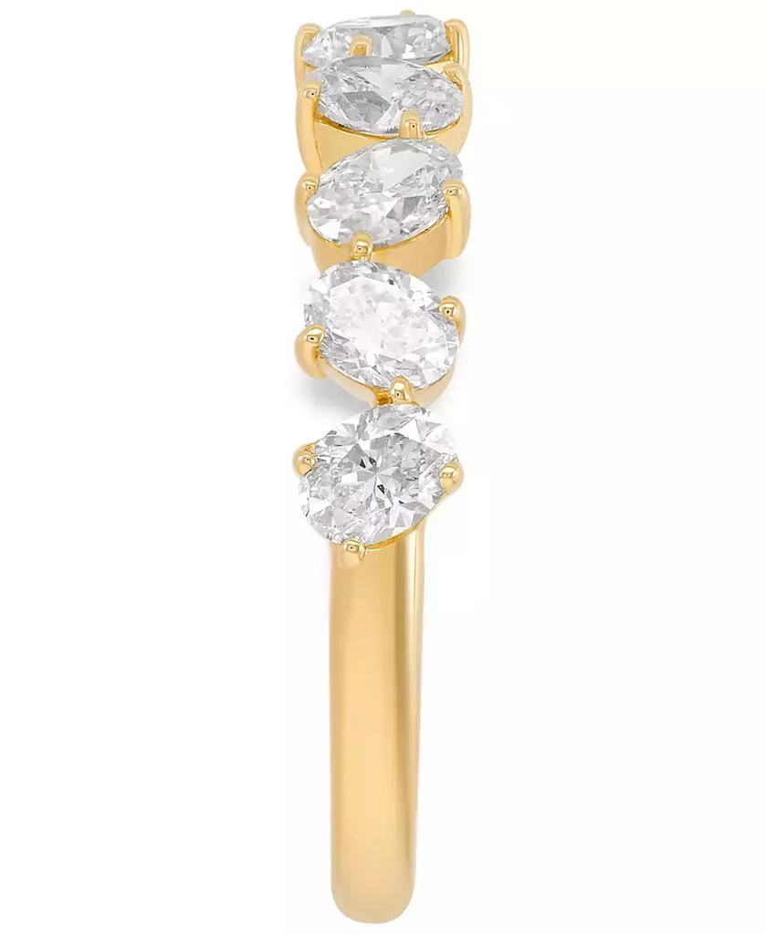 商品Macy's|Diamond Oval Band (1-1/2 ct. t.w.) in 14k Gold,价格¥17072,第4张图片详细描述