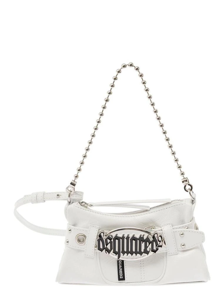 商品DSQUARED2|Dsquared2 Gothic Belt Shoulder Bag,价格¥5691,第1张图片