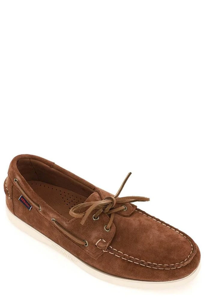 商品SEBAGO|Sebago Lace-Up Round Toe Boat Shoes,价格¥1033,第2张图片详细描述
