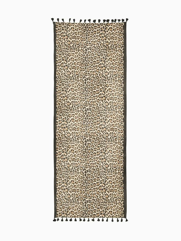 商品Kate Spade|leopard-print oblong scarf,价格¥723,第2张图片详细描述