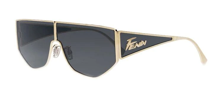 商品Fendi|Grey Shield Ladies Sunglasses FE40051U 32a 68,价格¥2260,第1张图片