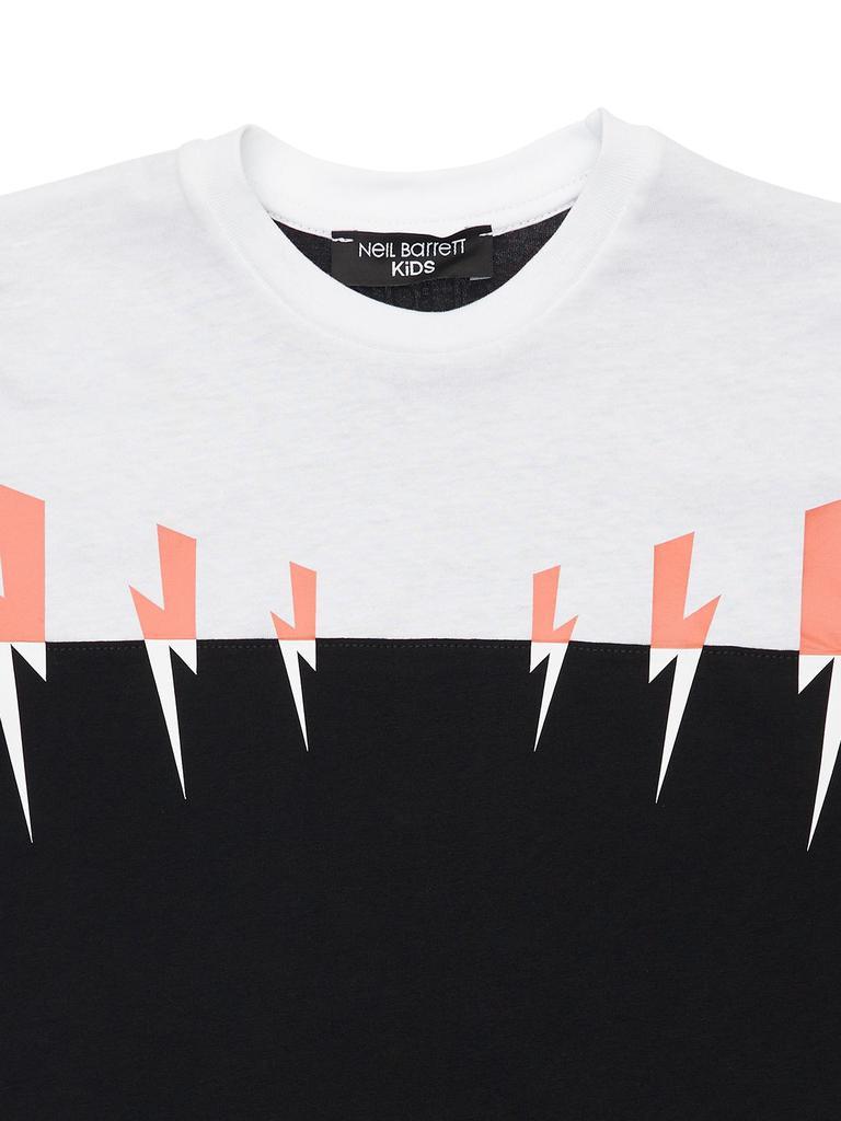商品Neil Barrett|Thunder Color Block Jersey T-shirt,价格¥436,第3张图片详细描述