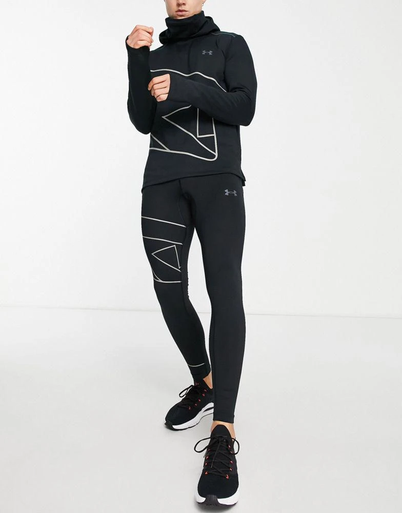 商品Under Armour|Under Armour Empowered running tights in black,价格¥380,第3张图片详细描述