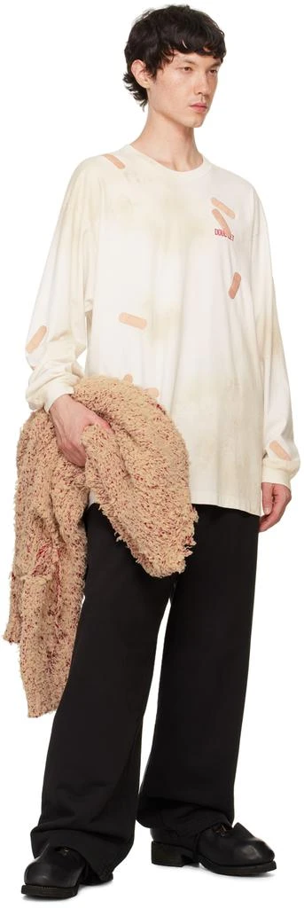 商品doublet|White Bandage Embroidery Long-Sleeve T-Shirt,价格¥2504,第4张图片详细描述