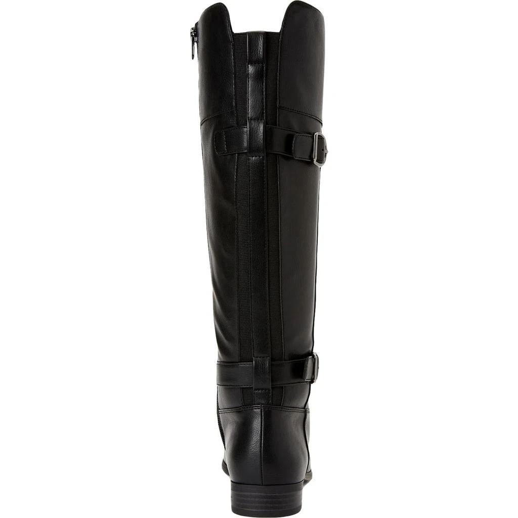 商品Style & Co|Style & Co. Womens Kezlin Faux-Leather Riding Knee-High Boots,价格¥84,第4张图片详细描述