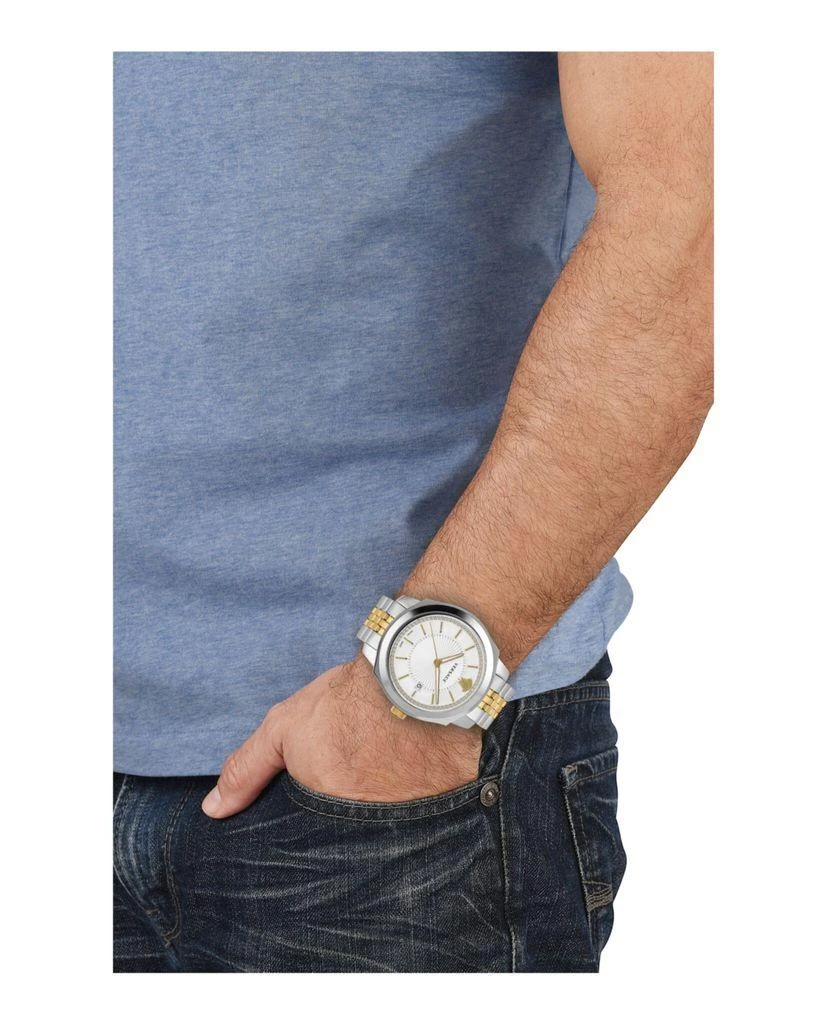 商品Versace|Icon Classic Steel Watch,价格¥3860,第4张图片详细描述