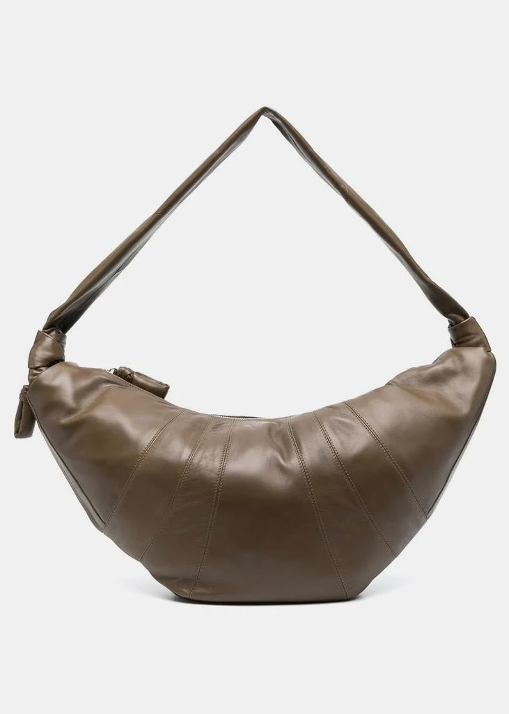 商品Lemaire|Lemaire Dark Olive Nappa Large Croissant Bag,价格¥10902,第1张图片